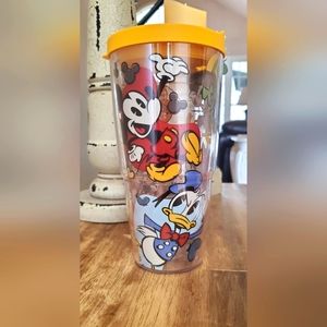 Disney Tervis Tumbler 20 oz and Reusable Starbucks Straws